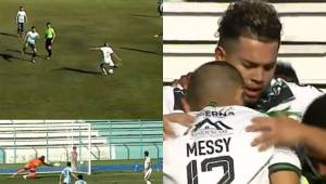 ¡Messy le metió gol a Ronaldo en Honduras! Así fue la diana del atacante del Juticalpa al Génesis PN por Liga Nacional