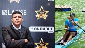 Elian Ávila fue premiado como el mejor atleta de remo en el 2025 en la gala de los Premios DIEZ.
