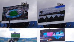 ¡ESPECTACULAR! Condepor dio luz verde para el uso de la pantalla gigante en el Estadio Nacional Chelato Uclés de Tegucigalpa.