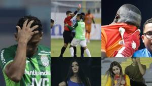 NO SE VIO EN TELEVISIÓN: Las bellas chicas que adornaron el Marathón vs Génesis, bronca en el verde, Armando Castro vuelve a ser polémica y futbolista salió llorando. FOTOS: Héctor Paz | Edwin Romero | Mauricio Ayala.