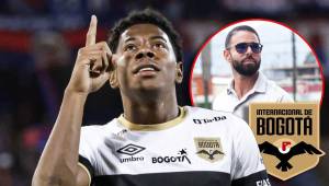 Dereck Moncada es actual futbolista del Internacional de Bogotá, pero su ficha le pertenece al Necaxa de la Liga MX, club que forma parte al mismo grupo de presidentes.