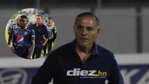 Hernán “Tota” Medina no ha podido mantener el nivel que tuvo el Motagua en el Apertura 2022, año en el que salieron campeones. FOTOS: David Romero.