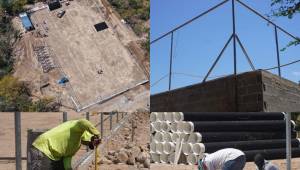 En un 50% avanzado: Condepor inspeccionó los avances en la construcción de cancha de fútbol nueve en el municipio de Gualala, Santa Bárbara.