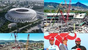 ¡A TODO VAPOR! Así marcha la construcción del Estadio Nacional, el más moderno de Centroamérica. Aquí te contamos todos los detalles de la moderna obra. Fotos: INDES El Salvador.