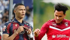 Kervin Arriaga y Denil Maldonado, dos legionarios catrachos en acción este fin de semana. Fotos cortesía.