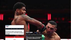 Marca, ESPN, AS, entre otros medios, destacaron el triunfo de Shakur sobre Teófimo López: Lo barrieron.