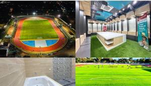 ¡Nada que envidarle a otra cancha! Así luce el Estadio Rubén Guifarro de Catacamas. Estos son los cambios que se le hicieron al recinto olanchano.