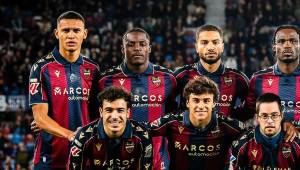 Kervin Arriaga fue titular en el duelo contra Bilbao en el estadio Ciudad de Valencia. Foto cortesía Levante.