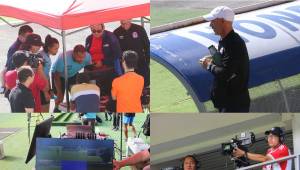 ¡A toda marcha! Así se desarrolló el segundo día de las pruebas del FVS VAR en el Estadio Nacional Chelato Uclés de Tegucigalpa. FOTOS: Alex Pérez.