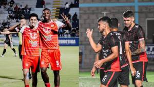 Vida y Atlético Independiente, grandes animadores en el presente torneo Clausura. Fotos cortesía.