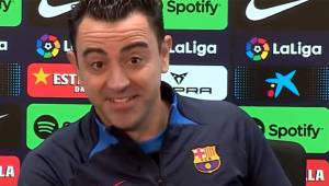 Xavi en rueda de prensa previo al partido que jugará el Barcelona ante el Girona por la jornada 19 de LaLiga.