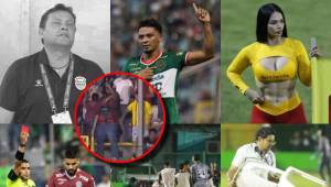 Choloma dejó en graves problemas a Real España, expulsado en Motagua por reclamos, el jugador castigado en Marathón que llegó al estadio y las bellas edecanes en el Rubén Deras y el Morazán. FOTOS: (Mauricio Ayala, Neptalí Romero y Moisés Valenzuela)