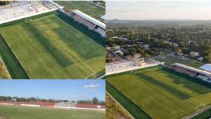 El estadio Fausto Flores Lagos de Choluteca está pasando por una importante remodelación desde su gramilla, graderías y exteriores. Así va quedando el recinto cholutecano con los trabajos.