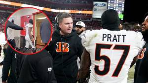 Pratt le grita se mostró muy molesto con su compañero, quien prácticamente los dejó fuera del Super Bowl por una jugada mal hecha.