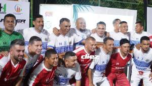 Este viernes 20 de febrero se llevó a cabo el partido entre las leyendas de Honduras y de Choloma. Fotos Mauricio Ayala.
