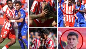 Almería consumó el descenso tras dos años en la primera división de España. Así vivieron los jugadores este momento triste. Las postales.
