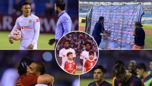 Las fotos curiosas que se dieron en el Olimpia - Atlas por la ida de los octavos de final de la Champions de Concacaf 2023.