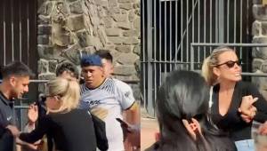 Novia de ‘Toto’ Salvio es criticada en redes por no dejar que el jugador se tome fotos con aficionados de Pumas