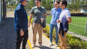 Francisco Molina ya visitó La Casa de la H en Siguatepeque un día después de su presentación.