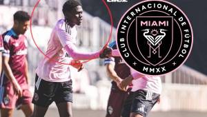 El defensor central Lesther García ha estado en las inferiores del Inter Miami desde el 2022.
