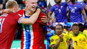 También Jamaica y Haití están encaminadas en Concacaf, se encuentran a un paso de ser mundialistas. Fotos EFE.