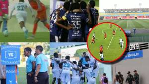 Motagua jugó a puertas cerradas y afuera del estadio parecía que no se jugaba un partido de fútbol, las dos polémicas del FVS en el Platense - Lobos UPNFM y la 'selfie' del triunfo del Ciclón Azul ante Juticalpa FC.