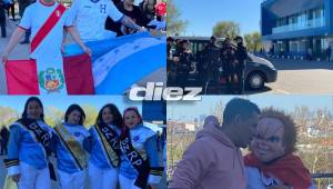 Diario DIEZ te muestra cómo se vivió la previa del amistoso entre Honduras y Perú: con bellas palillonas y chucky presente afuera del estadio. (FOTOS: Mario Figueroa y Eduardo Solano)