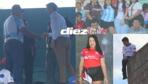 En el estadio Roberto Suazo Córdova se vivió un gran ambiente con la victoria del Olimpia. Fotos Alex Pérez.