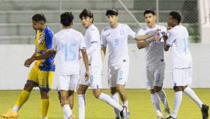 La Sub-20 de Honduras estuvo concentrada en marzo dejando buenas sensaciones. Foto FFH.