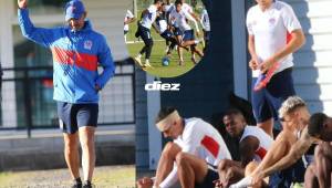 Olimpia y Marathón juegan este miércoles 7 de enero en Tegucigalpa la vuelta de la gran final del torneo Apertura 2025-2026. Fotos Alex Pérez.