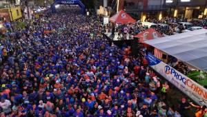 La Maratón LA PRENSA-Gatorade es el evento de atletismo más grande de Honduras donde los anunciantes tienen una espectacular vitrina para exponer sus marcas. Foto archivo 2025
