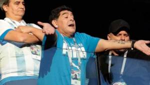 Maradona estuvo en el ojo del huracán durante el Mundial de Rusia por su comportamiento.
