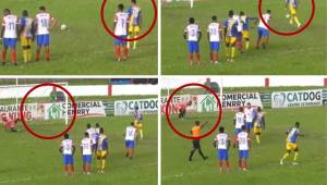 Penalón: El golazo a lo Panenka de futbolista del Boca Juniors en la Liga de Ascenso de Honduras