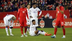Honduras cayó 4-1 contra Canadá en Toronto por la Nations League y quedó fuera del Final Four.