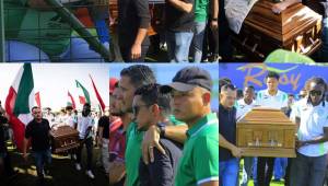 El pueblo verdolaga le dio el último adiós al expresidente, Orinson Amaya: así fue la despedida del jerarca de Marathón en el Estadio Yankel Rosenthal de San Pedro Sula. (FOTOS: Mauricio Ayala / Neptalí Romero / Moisés Valenzuela)