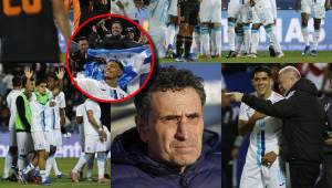 Honduras logró un empate en el primer partido de la nueva era, contundente decisión de José Molina en el segundo tiempo y el héroe del empate de la Bicolor. ¡Bonito gesto de Luis Vega! (FOTOS: EFE)