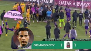 ¡Casi linchan a Said Martínez! El polémico penal que reclamó Orlando City ante Tigres por Champions de Concacaf