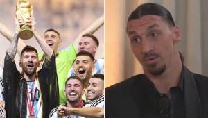 Ibrahimovic cuestionó la actitud de varios jugadores de Argentina luego de ganar el Mundial de Qatar.