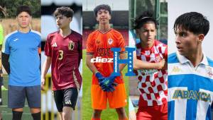 La Sub-20 de Honduras citó a 5 futbolistas procedentes de Europa en el microciclo correspondiente a la fecha FIFA de marzo.