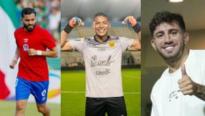 Agitado movimiento de fichajes este martes 6 de enero en el fútbol hondureño. Fotos DIEZ y cortesías.