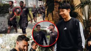 Heung-Min Son y los futbolistas de Los Ángeles FC quedaron enamorados del café hondureño: así disfrutaron los futbolistas del equipo estadounidense en las calles de SPS previo al partido ante Real España por la Concacaf Champions Cup. (Fotos Cortesía)