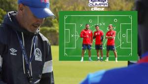 El Olimpia tiene dos juegos sin ganar, ante Juticalpa FC y América. Hoy visita a Lobos UPNFM desde las 5:15 pm por la jornada 4 del torneo Clausura de la Liga Hondubet y el miércoles visitan a las Águilas en México en la vuelta de la Copa de Campeones de la Concacaf. Fotos cortesía Olimpia.