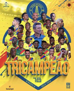 Jonathan Rubio, campeón de la Primera División de Angola: es su segundo título con el Petro Atlético