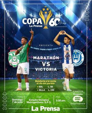 Marathón vs Victoria, a la disputa por la Copa LA PRENSA.