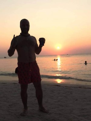 ¡Espectacular! Así disfruta del verano 2019 Sebastián Urrutia, preparador físico de Honduras