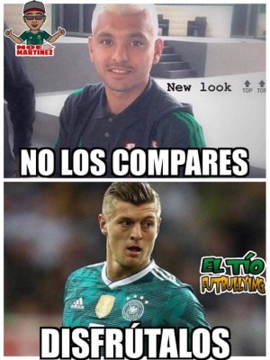 Explotan las redes sociales con los memes del triunfo de México sobre Alemania en el Mundial