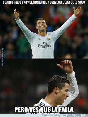 Cristiano se va en blanco ante Napoli y los memes lo atacan con furia