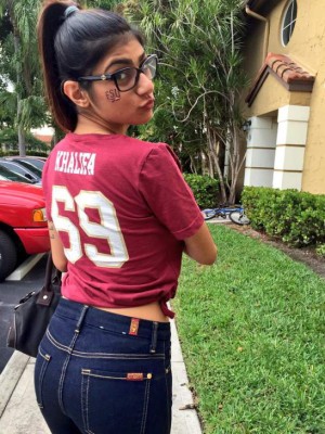 Mia Khalifa, la pornstar libanesa que todos los jugadores acosan