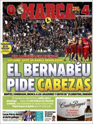 Las mejores portadas de este domingo 22 de noviembre de 2015