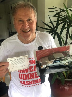 El auto que Zico se ganó y que nunca ha querido vender; 40 años después lo sigue conduciendo